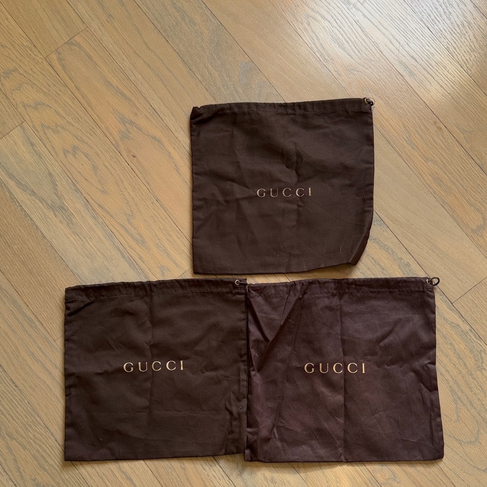 Gucci Dark Brown dust bag